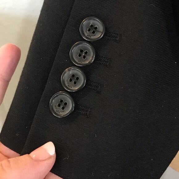 Saint Laurent Black Blazer Tailored Suit Jacket - Picture 8 of 15
